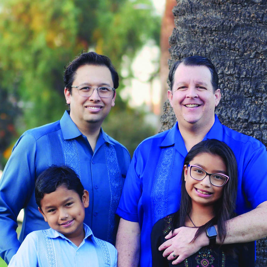 Daniel Robles and family.